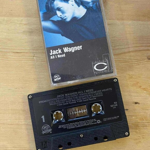TJack Wagner – All I Need Vintage Cassette Tapes C11 - Picture 1 of 2